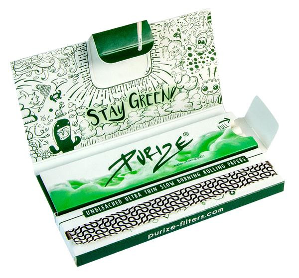 PURIZE Papes´n´Tips King Size Blättchen mit Extra Slim Filter