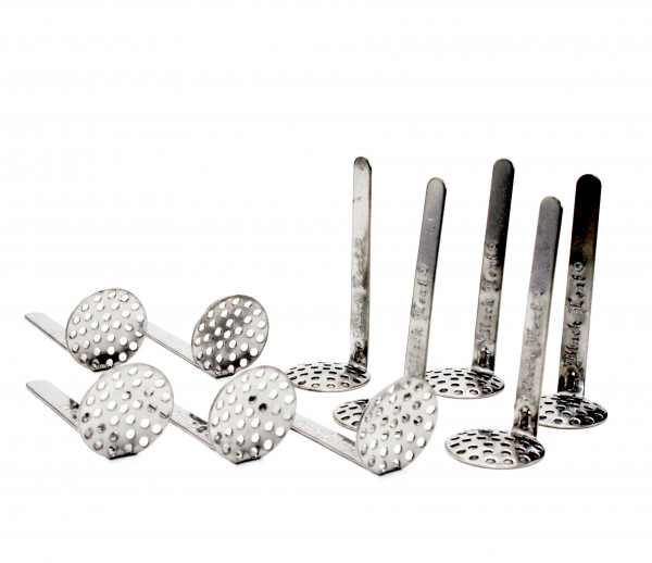 Metall Einhängesieb 18mm Steck Sieb 10er Pack mit Zipbeutel