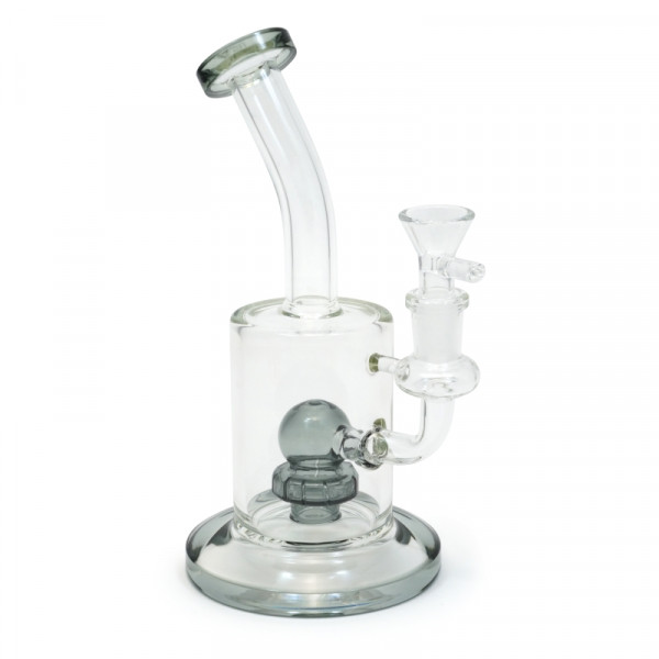 Glasbong Trommel Bubbler mit Ball Perkolator