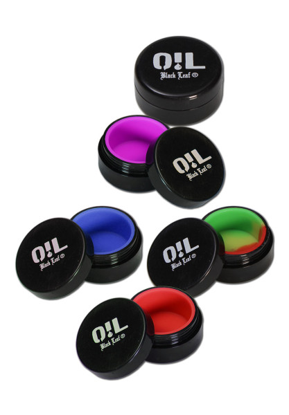 Black Leaf Oil Plastikdose 3ml mit Silikoneinsatz