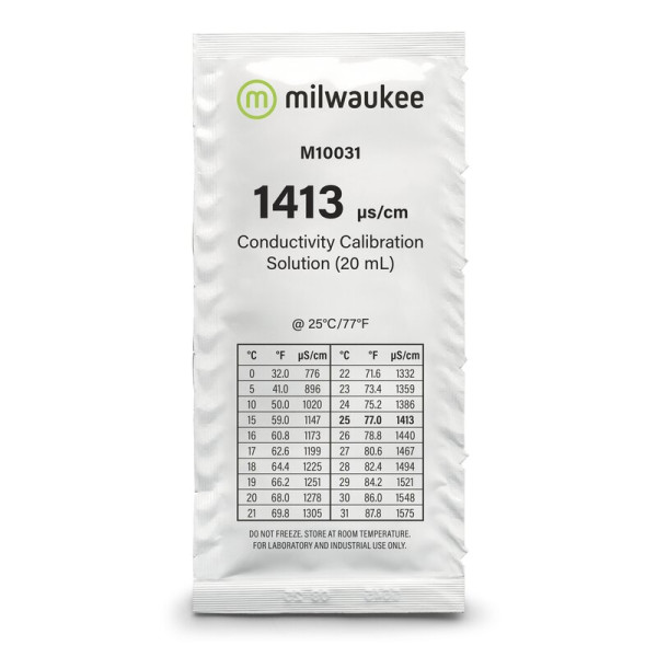 Milwaukee EC-Eichlösung 1,41ml in 20ml Beutel