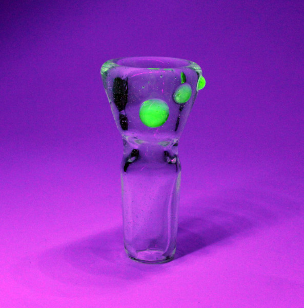 Monkey Glass Luminous Marble Glaskopf 18,8mm Fully Worked