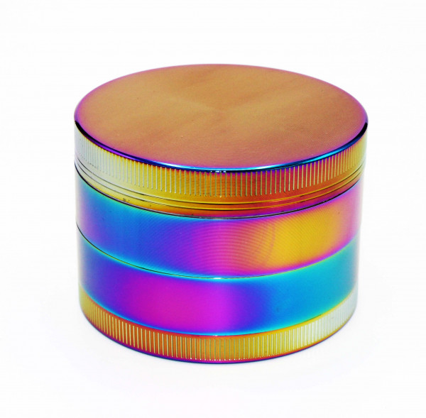 Smokerama CNC Aluminium Grinder Rainbow 63x43mm