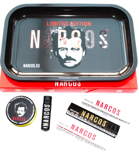Narcos Smoker Geschenkset Black Edition Large