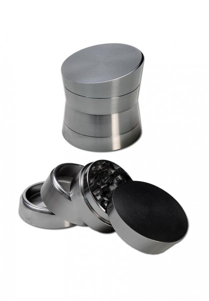 Black Leaf Grinder Diabolo Grau 4 teilig
