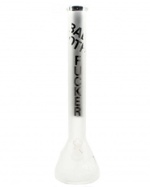 Glasbong Bad Motherfucker 50cm Hoch Sandblasted 9mm Wandstärke